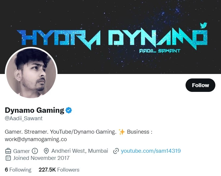 Dynamo gaming twitter