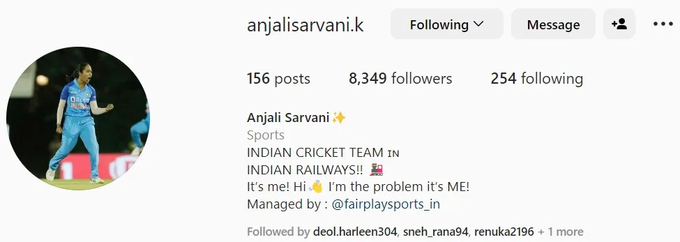 Anjali Sarvani Instagram jpg