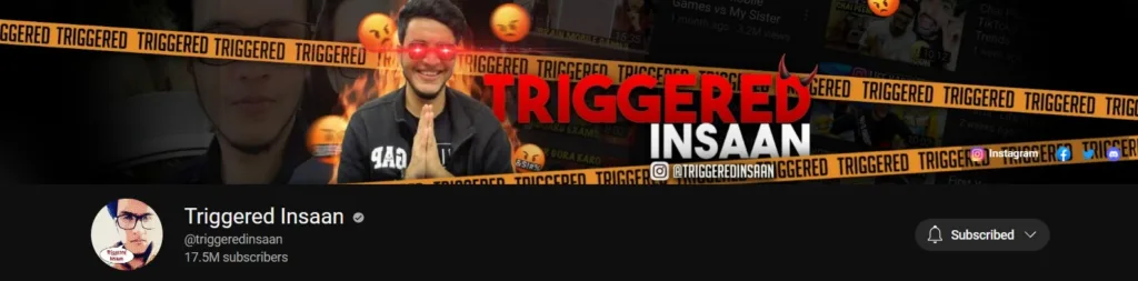 Triggered Insaan Youtube