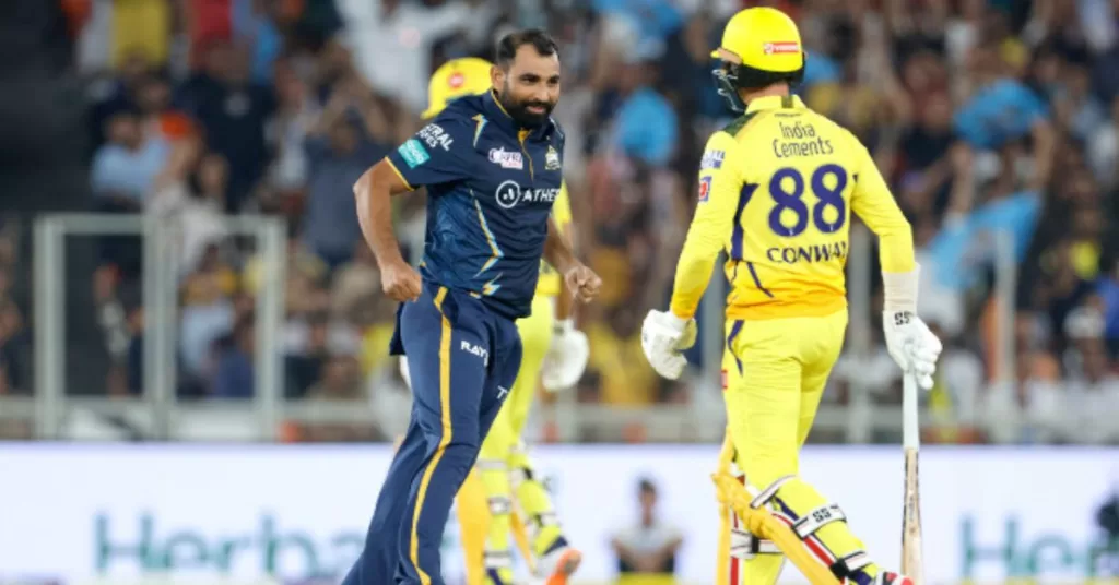 Mohammad Shami first wicket in IPL 2023