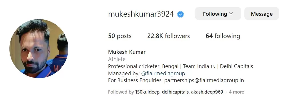 Mukesh Kumar Instagram jpg