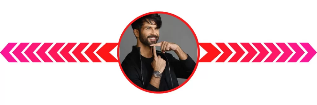 Shahid Kapoor Heading