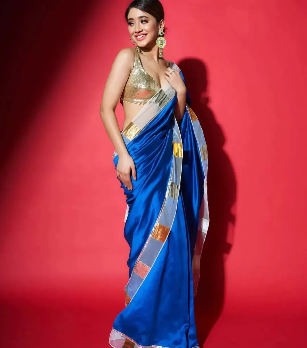 Shivangi Joshi Saree Look 2 jpg